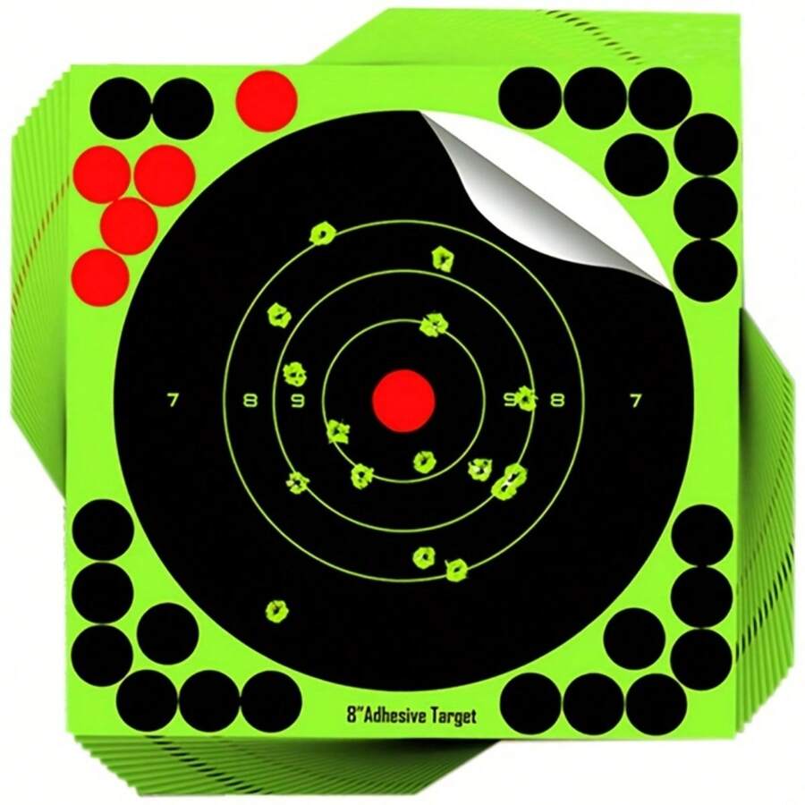 10 cái Súng Nhãn dán mục tiêu bắn súng : Hoàn hảo Đối với Phi tiêu Shooting - màu đen - Xem 1
