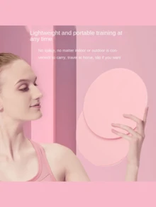 Yoga Training Fitness Sliding Discs - Black - Black - View 6