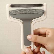 灰色通用滾筒衣物清潔工具、除毛器、刷子適用於家具、衣服、寵物