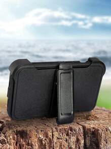 Grade Heavy Duty Full Body Shockproof/dustproof/drop Proof Protective Case Compatible With Apple, With Pu Strap - Black - View 2