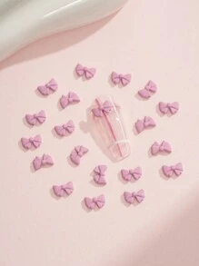 20 Pink Bows - Pink - View 1