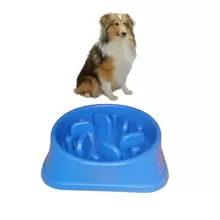 Plato antiestrés Para Perro Relajante - Azul - Ver 1