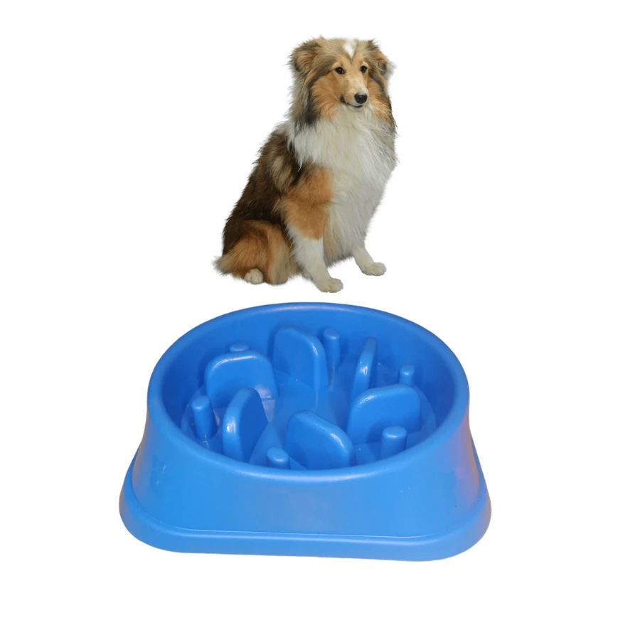 Plato antiestrés Para Perro Relajante - Azul - Ver 1
