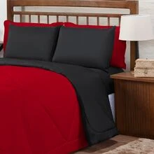 Comforter Sets - レッド - チェックする 2