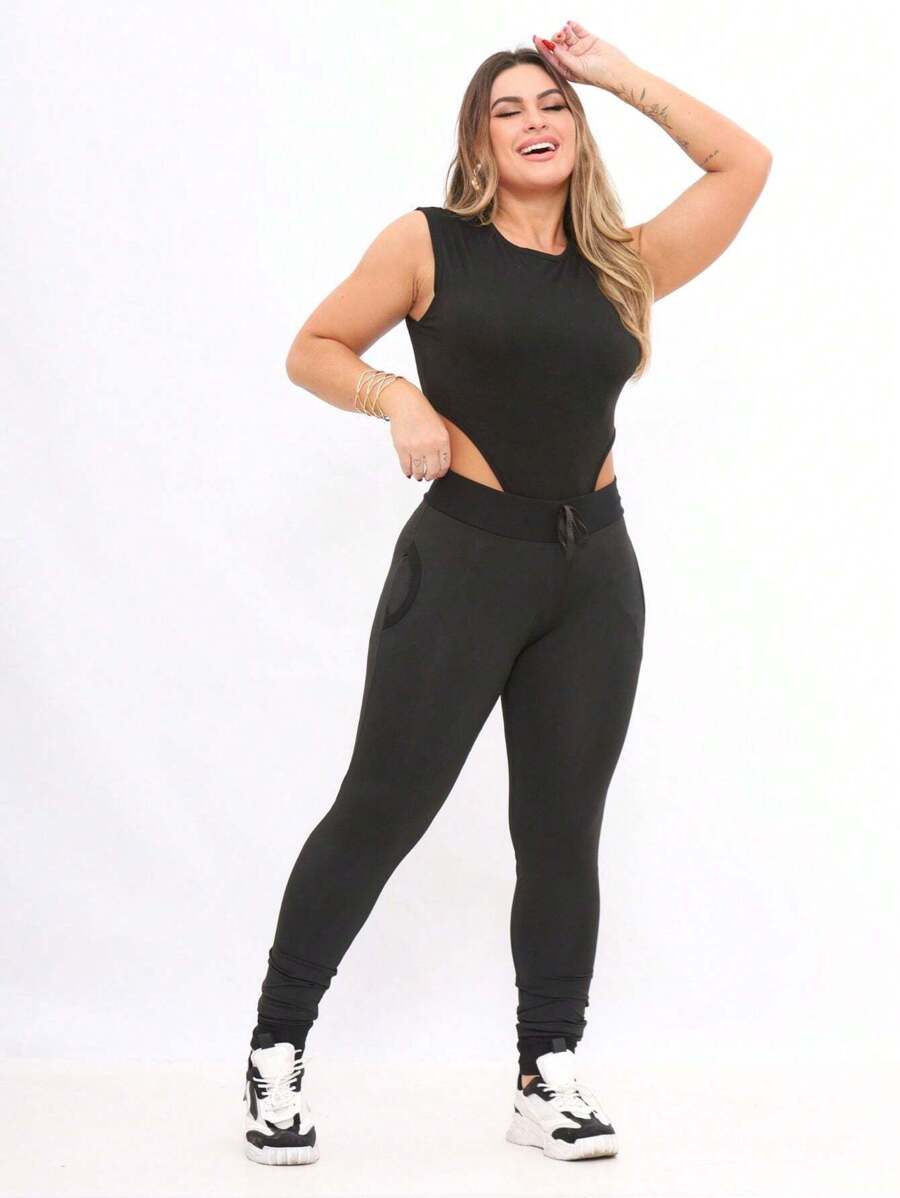 Women Pants - màu đen - Xem 1