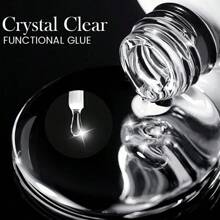 XEIJAYI 1Pc Red Long-Lasting Diamond Gel Top Coat Shine Finish And Soak Off Led Nail Lamp - Perfect For Christmas Nail Art Design Manicure Diy Salon Women Gift - Clear - View 7