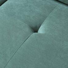 U-Shaped Sectional Sofa with 2 Removeable Ottoman and 4 Pillows