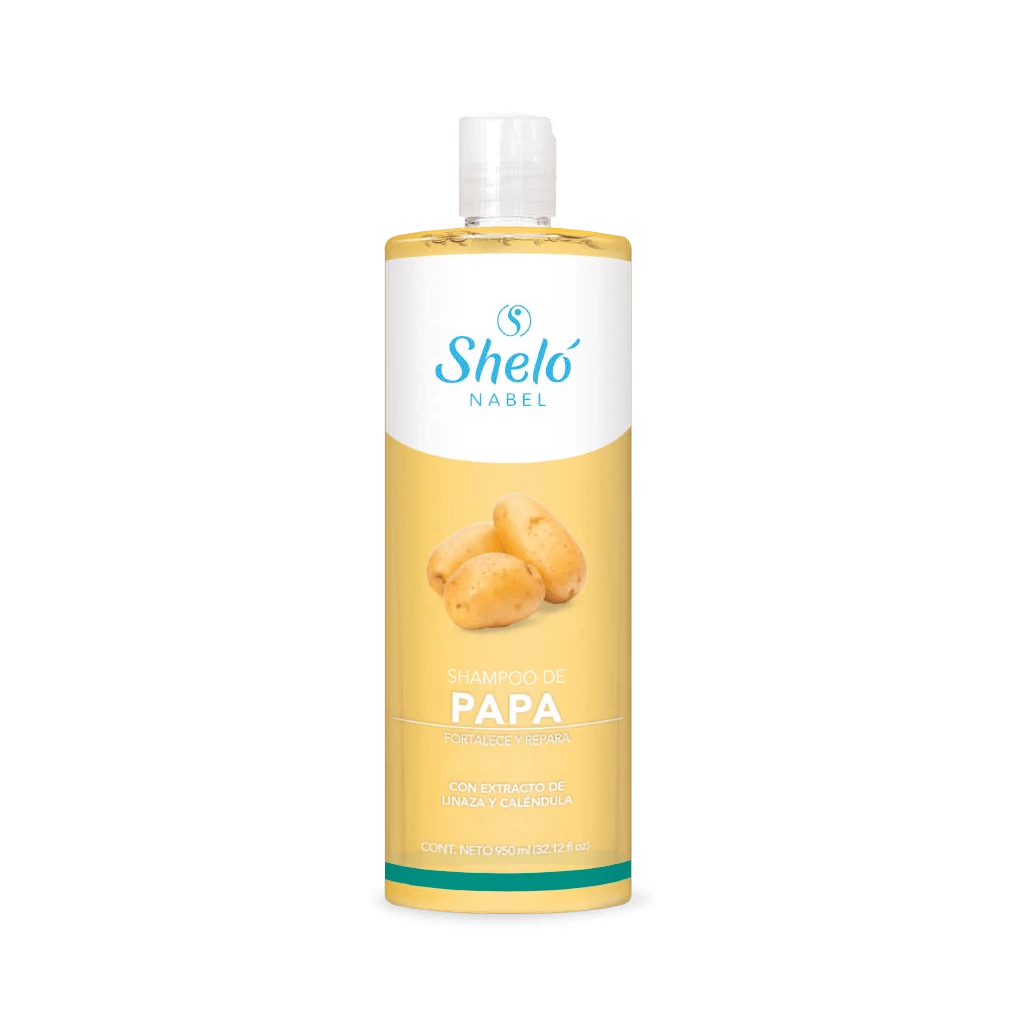 Potato Shampo For Strong Hair Without Gray Hair 530ml - Yellow - View 1