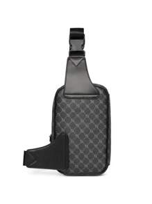 男士包袋奢华设计师单斜挎胸包男士 PU 皮革单肩包情人节礼物、父亲节礼物斜挎包、单肩包、带耳机的胸包高中徒步旅行大容量多功能便携休闲礼物度假复古旅行节日礼物侧包礼品包复古包礼物情人节黑色包节日必备包腰包贴纸冬季返校情人节礼物复古运动生活礼品包腰包腰包春季复古包学校用品