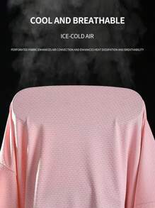 Women's Thin Ice Silk Uv Protection Front Zipper Sunproof Jacket For Summer Pink Jacket