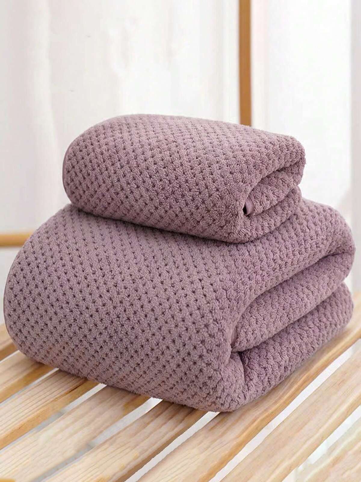 1 pièce Serviette de cheveux/serviette de main en polaire de corail, motif ananas, douce, absorbante et séchage rapide (légère), convient pour les adultes et les couples, usage domestique, pour se laver le visage/le corps, sécher les cheveux, pour hommes et femmes 3