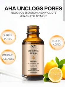 ECO FINEST 维生素C面部精华液 - 玻尿酸、视黄醇和维生素E - 抗衰老亮肤精华 - 经典纯维生素C精华液，淡化面部色斑，维生素C精华液，女士面部精华液 - 無色 - 查看 7