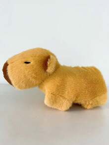 1 件裝卡通水豚毛絨玩具娃娃腕帶,創意可愛,20 厘米