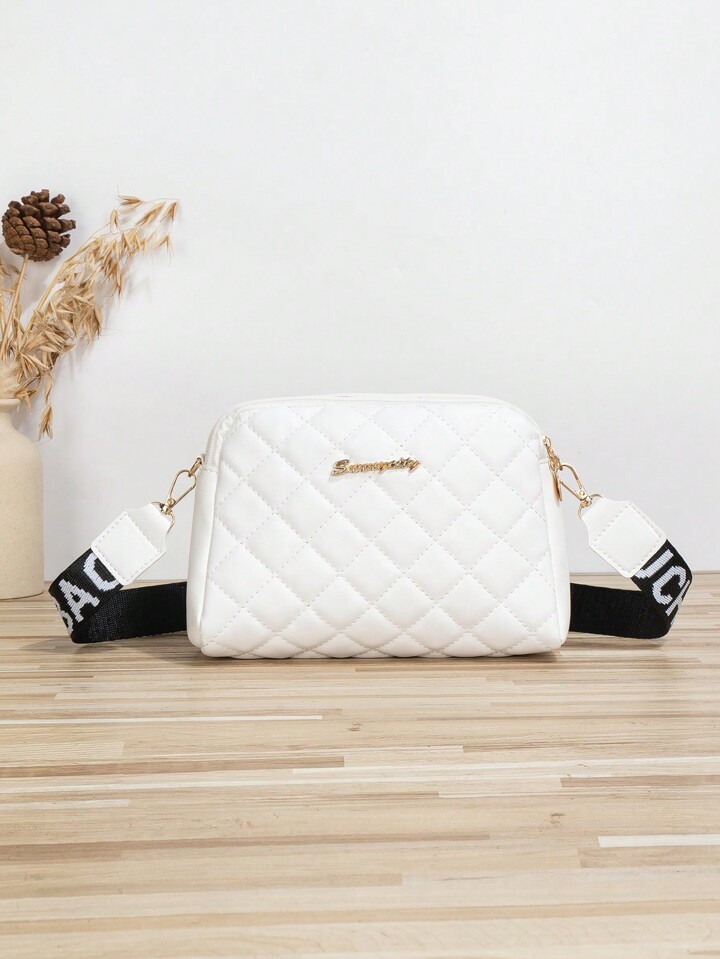 Crossbody bag best sale with embroidered strap