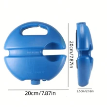 Single Tennis Trainer Set Practice Equipment With Base, High Rebound Tennis Ball, Durable String - Blue - View 4