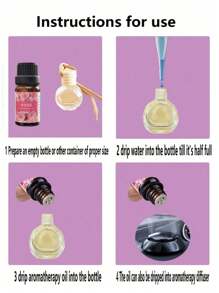 Easypie Selection 1瓶10毫升薰衣草精油补充装（水溶性） - 紫色 - 查看 4