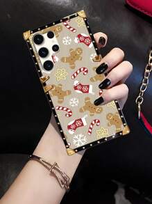 1 X Christmas Style Sock Pattern Phone Case Compatible With Iphone 14promax