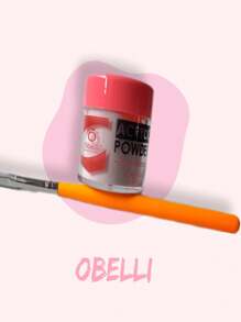 1 Onza Acrilico Rosa Obelli Nails - Rosa - Ver 1