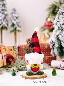 1 đồ trang trí Giáng sinh, búp bê người tuyết nhỏ, đồ trang trí búp bê, quà tặng năm mới, cảnh cửa sổ cây thông Noel, cảnh trang trí Giáng sinh, lễ hội và nhà bếp, phòng ngủ, mặt dây chuyền trang trí, đồ trang trí treo nhiều cảnh - Nhiều màu - Xem 6