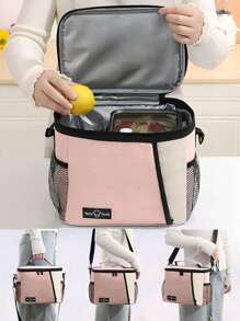 1pc Women Lunch Bags For Work/Insulated Adult Lunch Box For Women/Leakproof Cooler Lunch Tote Bag With Storage Pocket. Adjustable Shoulder Strap For Large Capacity Multifunctional For Outdoor Reusable Lunch Cooler Lunch Bag Work Picnic HikingPicnic BagInsulated Lunch BagPortableSchool Lunch Box Back To School School Supplies School Bag School Essentials College EssentialsWomanLunch Box Bag For Women Ladies