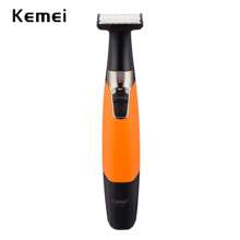 KEMEI trái cam Màu sắc Điện lực Máy cạo râu Nam Máy cạo râu Có thể sạc lại Máy cạo râu Nổi Tông đơ cắt tóc Chăm sóc mặt - trái cam - Xem 1