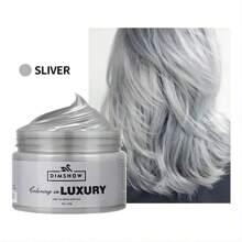 1pc Disposable Colorful Dyeing & Styling Hair Wax For Ombre And Colorful Hair Painting, Red - Red - View 6