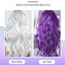 1pc Disposable Colorful Dyeing & Styling Hair Wax For Ombre And Colorful Hair Painting, Red - Red - View 3