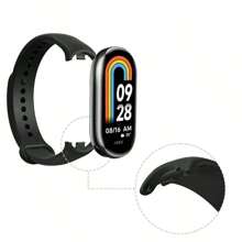 10 Pcs/Pack Strap Compatible With Mi Band 8 9 10 Silicone Bracelet Compatible With XiaoMi Band Wrist Strap Man Women
