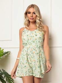 Women Jumpsuits - màu xanh lá - Xem 3