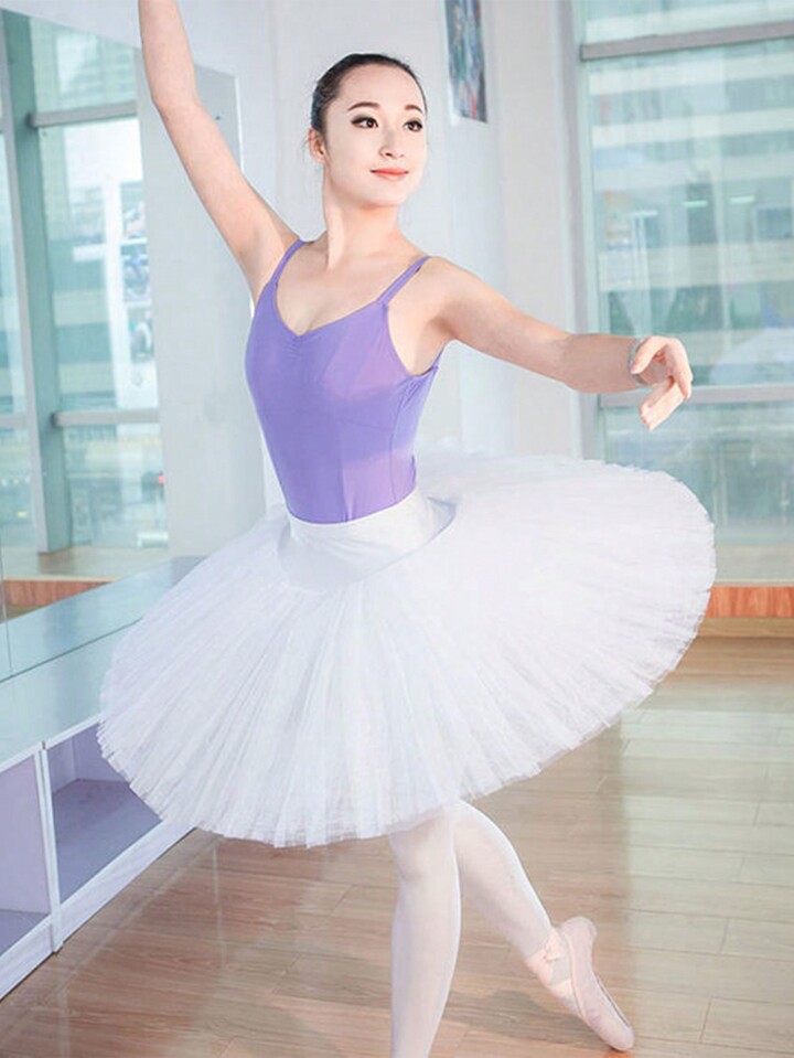 balletto 白鳥の湖バレエダンスチュチュスカート8層チュール付き