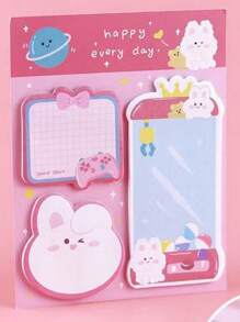 Cartoon Patterned Cute Sticky Notes Back To School
