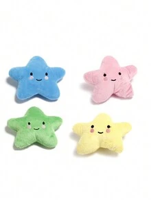 Pet Toy For Dogs, Plush Toy With Sound Effect, Interactive Chew Toy - Blue - View 2