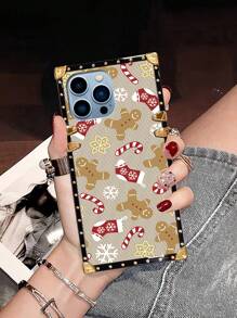 1 X Christmas Style Sock Pattern Phone Case Compatible With Iphone 14promax