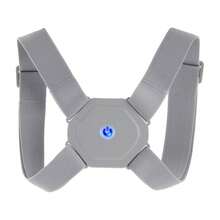 Smart Lumbar Support Posture Corrector Electronic Reminder Adjustable Smart Support Belt Shoulder Trainer Back Posture Corrector - Grey - View 2