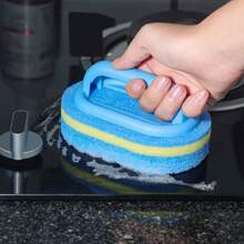 1入組手持浴缸洗滌器,浴缸海綿刷,廚房清潔刷,清潔廚房用具