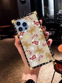 1 X Christmas Style Sock Pattern Phone Case Compatible With Iphone 14promax