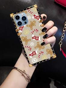 1 X Christmas Style Sock Pattern Phone Case Compatible With Iphone 14promax