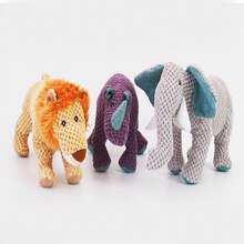 Dog Toy For Puppies, Small And Medium-sized Dogs: Stuffed Plush Toy For Chewing & Squeaking, Suitable For Golden Retriever, Bichon Frise, Etc. - Purple - View 3
