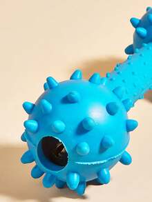 1入組骨形狀寵物磨牙玩具 - 藍色 - 查看 4