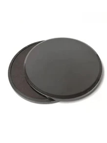 Yoga Training Fitness Sliding Discs - Black - Black - View 1