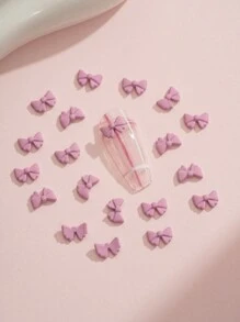 20 Pink Bows - Pink - View 2
