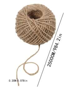 1 Rollo De Cuerda [25 M] - Marrón - Ver 2