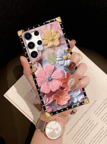 Ốp điện thoại thời trang chống sốc họa tiết hoa, 1 chiếc, không phải họa tiết 3D, in phẳng 2D, ốp điện thoại thời trang họa tiết hoa phẳng nhiều màu sắc, bảo vệ điện thoại chống sốc và chống rơi, ốp điện thoại hình chữ nhật tương thích với Samsung S26 Ultra/S26/S26 Plus, tương thích với iPhone 17 Pro Max/17 Air/7P/16/16 PLUS/16 PRO/16 PRO MAX/8 Plus/XR/XS MAX/11/11 Pro/11 Pro Max/12/12 Pro/12 Pro Max/13/13 Pro/13 Pro Max/14/14 Pro/14 Plus/14 Pro Max/15/15 Pro/15 Plus/15 Pro Max, tương thích với Samsung Galaxy S25 FE/A17/A07/S23 FE, quà tặng mùa xuân, phiên bản quốc tế, không phải phiên bản nội địa. - Nhiều màu - Xem 7