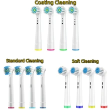 20/16/12/4pcs Professional Replacement Heads For  Toothbrush, Soft Bristles, Providing Optimal Oral Health Protection - White - View 5