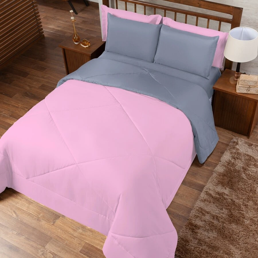 Comforter Sets - وردي فاتح - مشاهدة 1