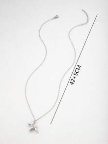 suteyi 1個女孩創意精美氣球狗項鍊,時尚多功能吊墜女孩生日派對珠寶飾品紀念週年紀念禮物