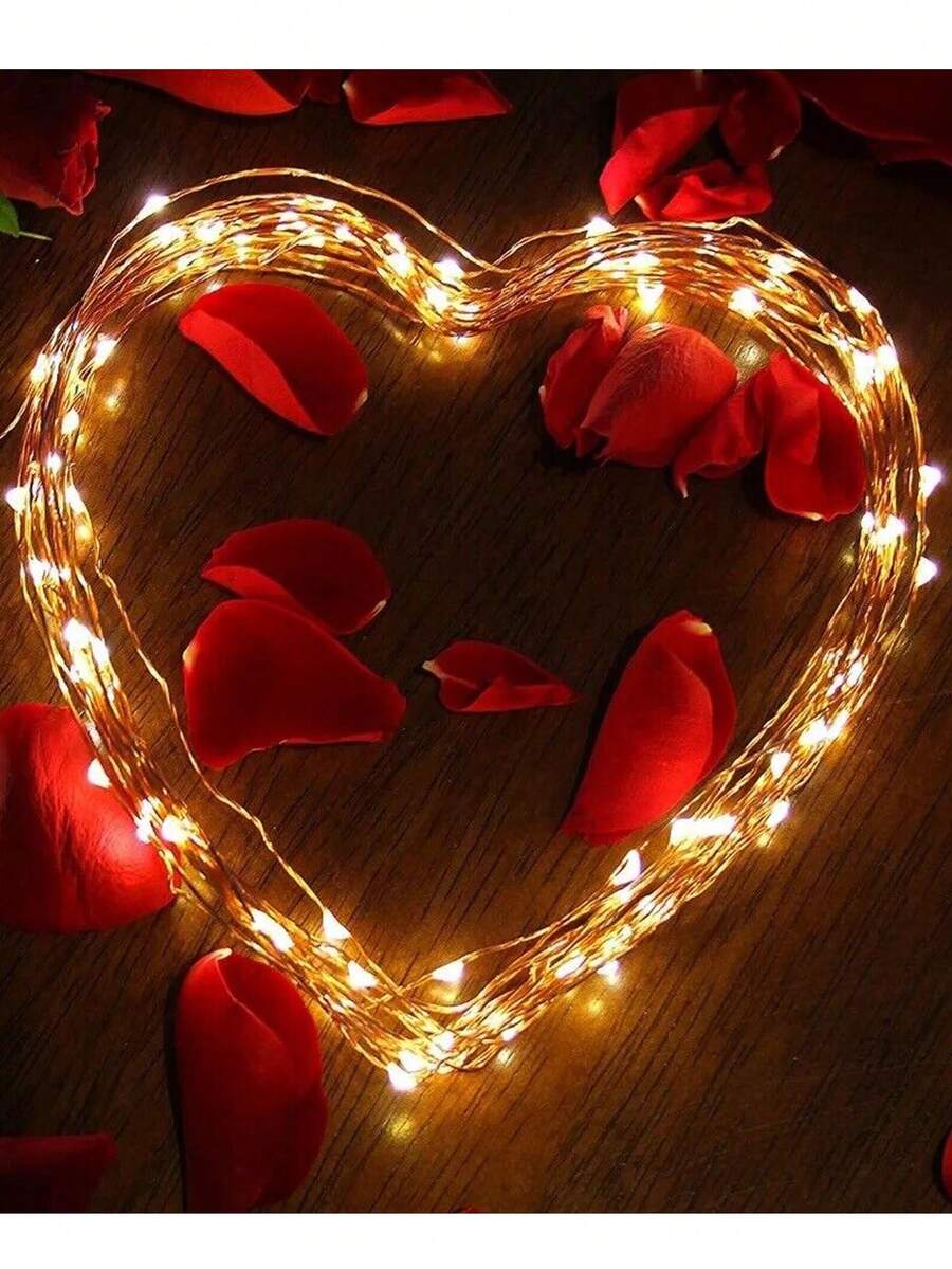 1pc LED Solar Light, Outdoor Waterproof 8Modes Fairy Garland String