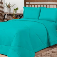 Comforter Sets - Mint Green - View 3