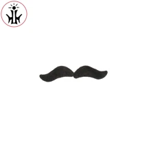 Fake Beard, Male Goatee, Simulated Makeup Beard, Film And Television Prop Beard, Self-adhesive Beard, Mustache - Black - View 6