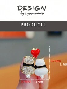 1只女士防曬胸針,日式風格可愛的小熊胸針,不透光,高端女士套裝飾品,精美裝飾珠寶